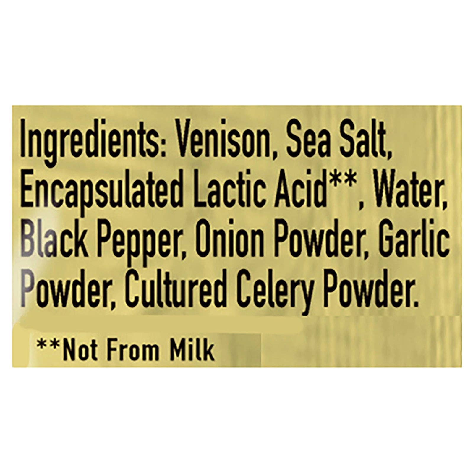 Venison Sea Salt And Pepper bar
