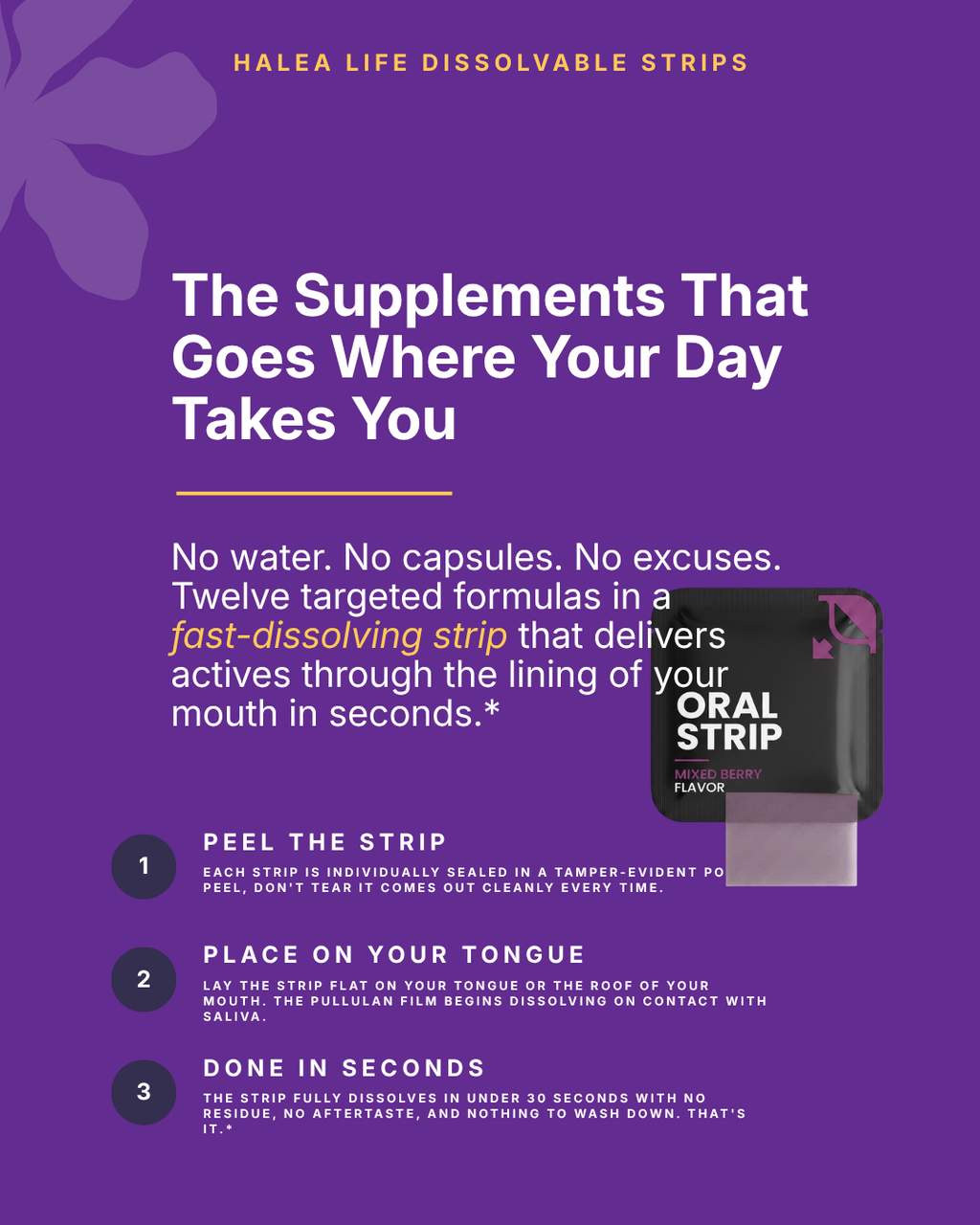 Beauty Strips - Collagen Peptides + Vitamin E