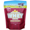 Pure Choice Farms cold filtered whey protein isolate, vanilla, 2 lb bag